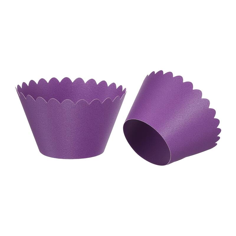 Cupcake Wrappers Paper, 50 Pack Baking Cups Standard Decoration