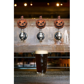 Premier Copper Products 3" Handcrafted Copper Pumpkin Beer Tap Handle Premier Copper Products 3" Handcrafted Copper Pumpkin Beer Tap Handle