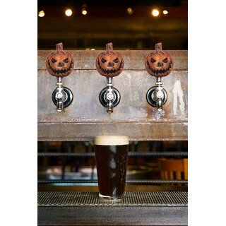 Premier Copper Products 3" Handcrafted Copper Pumpkin Beer Tap Handle