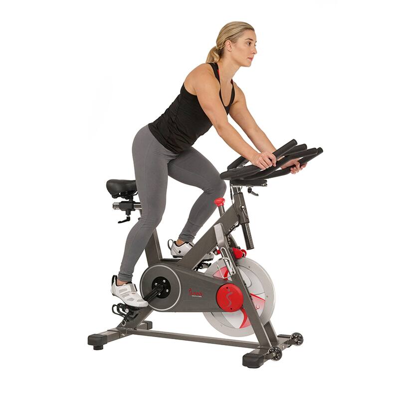Sunny Health & Fitness Premium Magnetic Training Exercise Bike with Device Holder and Performance Monitor - SF-B1913