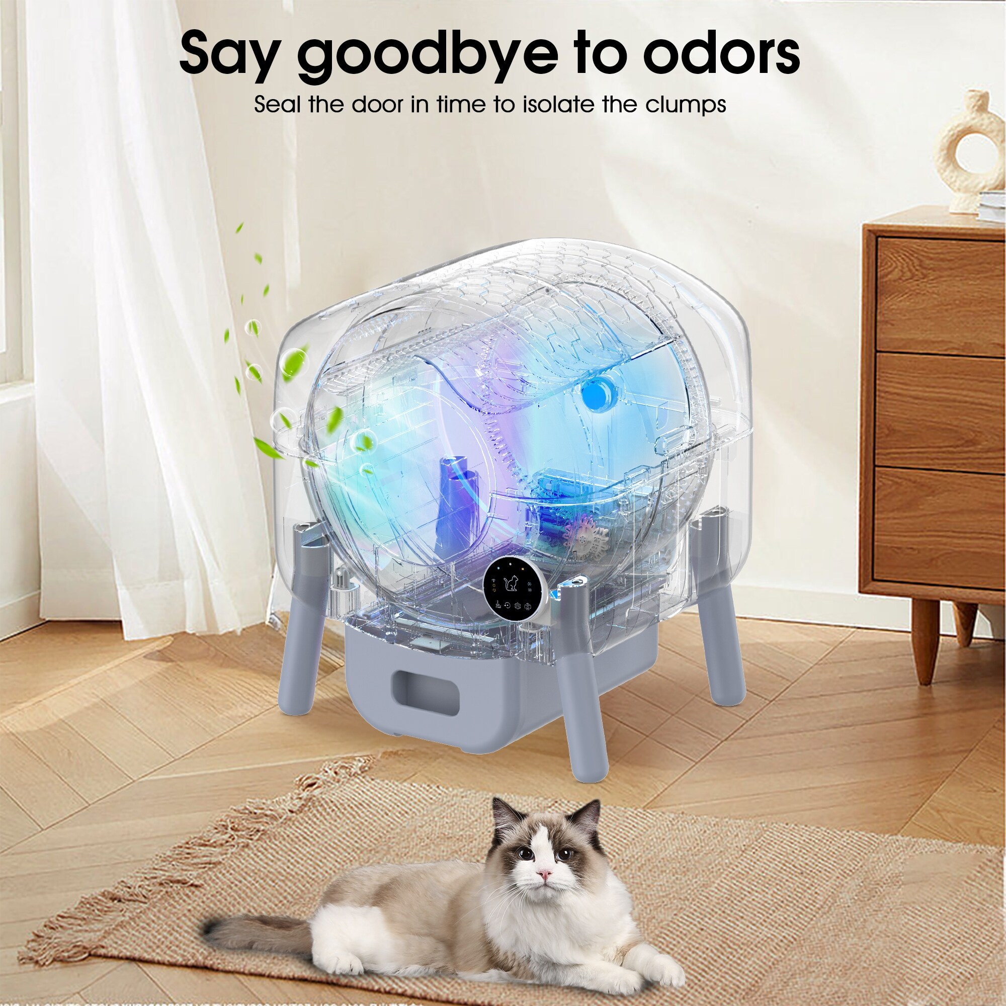 ammonia cats litter box Naturally Fresh Ultra Odor Control Multi-Cat Litter
