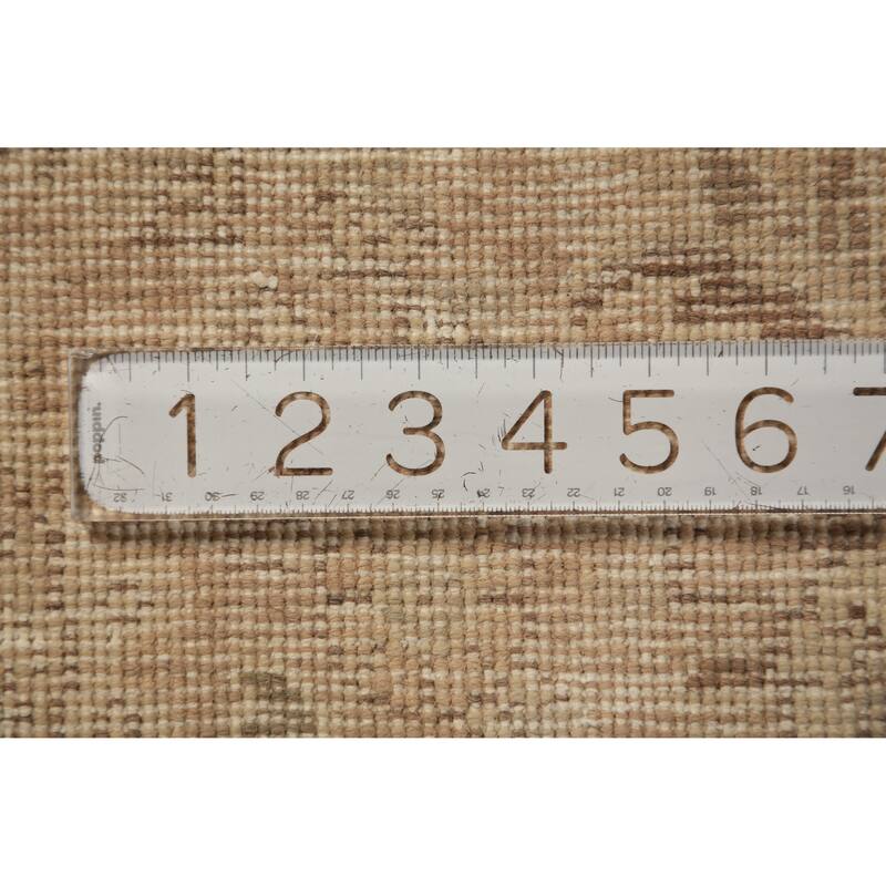 Tabriz Persian Vintage Area Rug Handmade Purple Wool Carpet - 10'0" x 12'11"