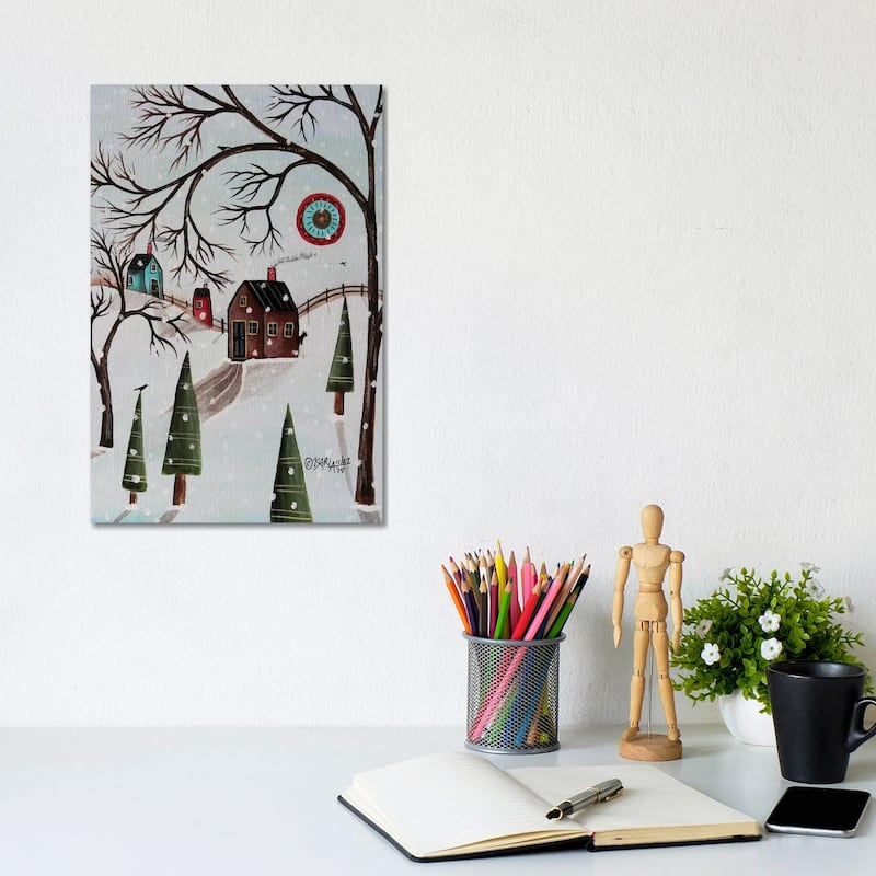 iCanvas "Winter Day I" by Karla Gerard Canvas Print - 12x8x0.75