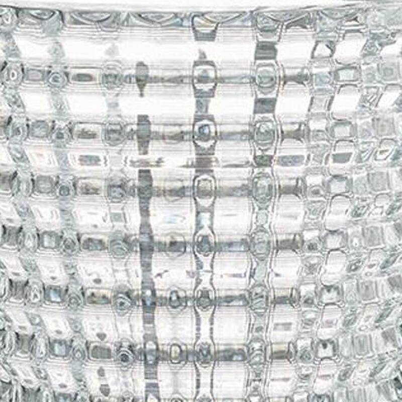 11" Clear Round Glass Table Vase - 5.90