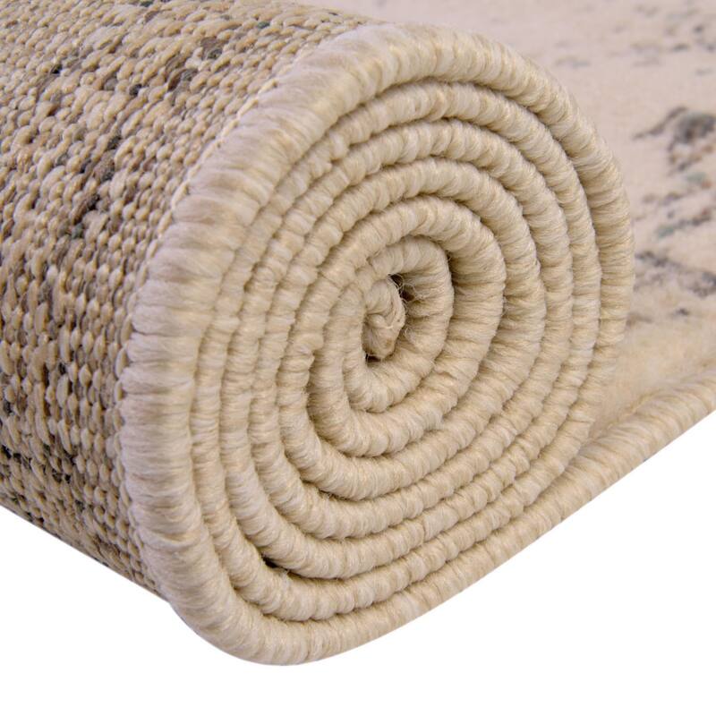 Contemporary Daisy Collection Area Rug