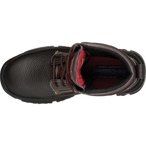 skechers memory foam steel toe