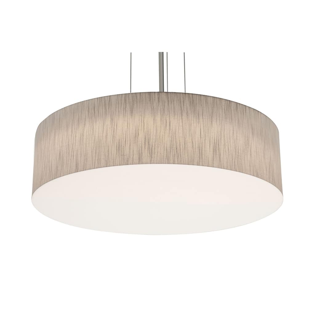 AFX Anton 24'' LED Pendant - Satin Nickel Finish