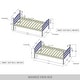 preview thumbnail 18 of 43, CraftPorch Contemporary Twin Over Twin Bunk Bed