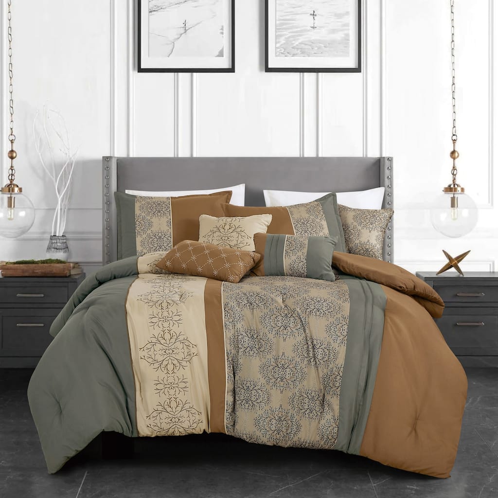 Dwan Luxury 7 Piece Comforter set