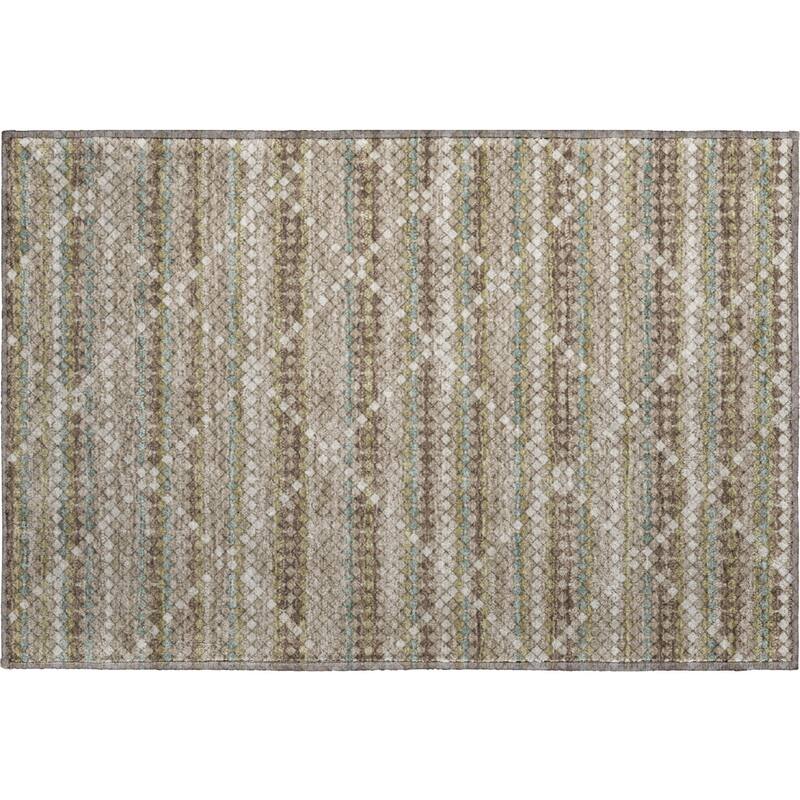 Premium Washable Super Soft Trellis Ombre Mayfield Rug