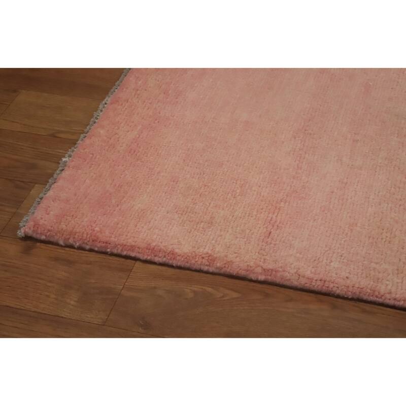 Vegetable Dye Modern Gabbeh Turkish Area Rug 9x12 - 12' 2'' X 9' 0''