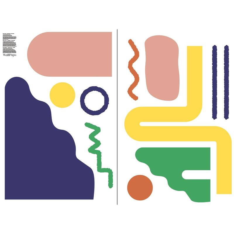 Very Gay Paint Fun Haus Modular Mural Peel and Stick Wall Decals