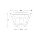 preview thumbnail 14 of 26, Southern Patio Whiskey Barrel Planter