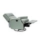 preview thumbnail 81 of 100, Echidna Transitional Genuine Leather Swivel Rocker Nursery Chair with Nailhead Trim by HULALA HOME