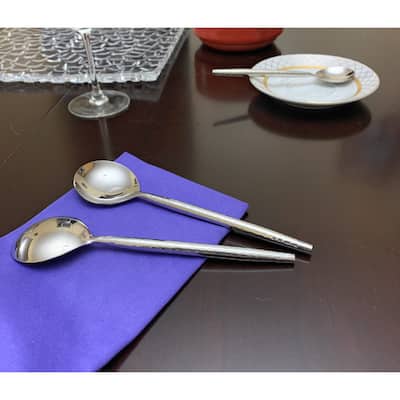 VIBHSA Stainless Steel Tablespoons Set of 6 Piecces