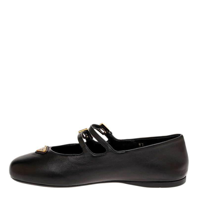Prada Nappa Leather Ballerinas