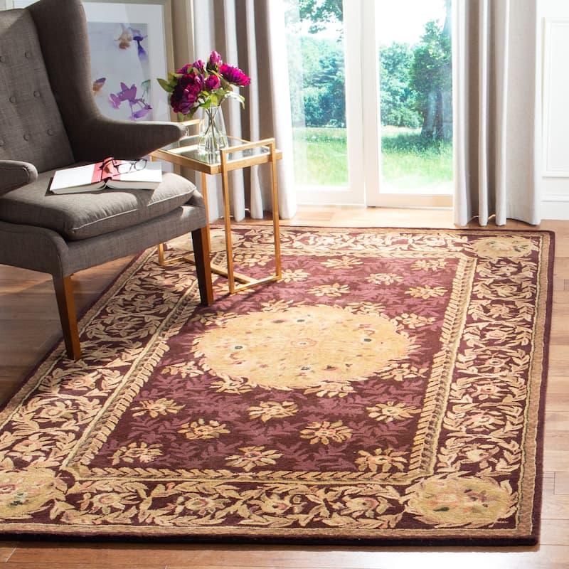 SAFAVIEH Handmade Empire Ranit Traditional Oriental Wool Rug - 9' x 12' - Assorted