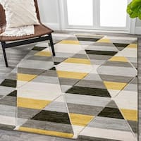 JONATHAN Y Ararat High-Low Pile Knotted Trellis Geometric Indoor/Outdoor  Area Rug - On Sale - Bed Bath & Beyond - 35644817