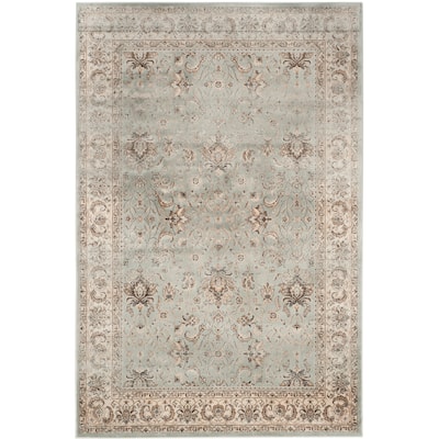 SAFAVIEH Persian Garden Vintage Distressed Boho Teresia Traditional Oriental Viscose Rug - 4' x 6'