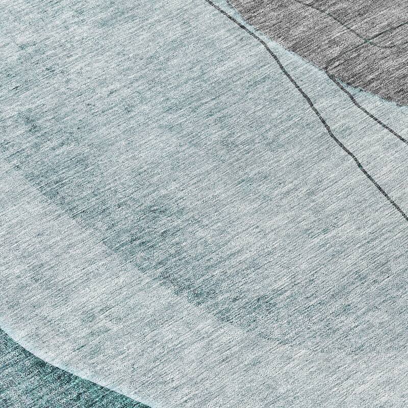 Machine Washable Indoor/ Outdoor Chantille Modern Abstract Rug