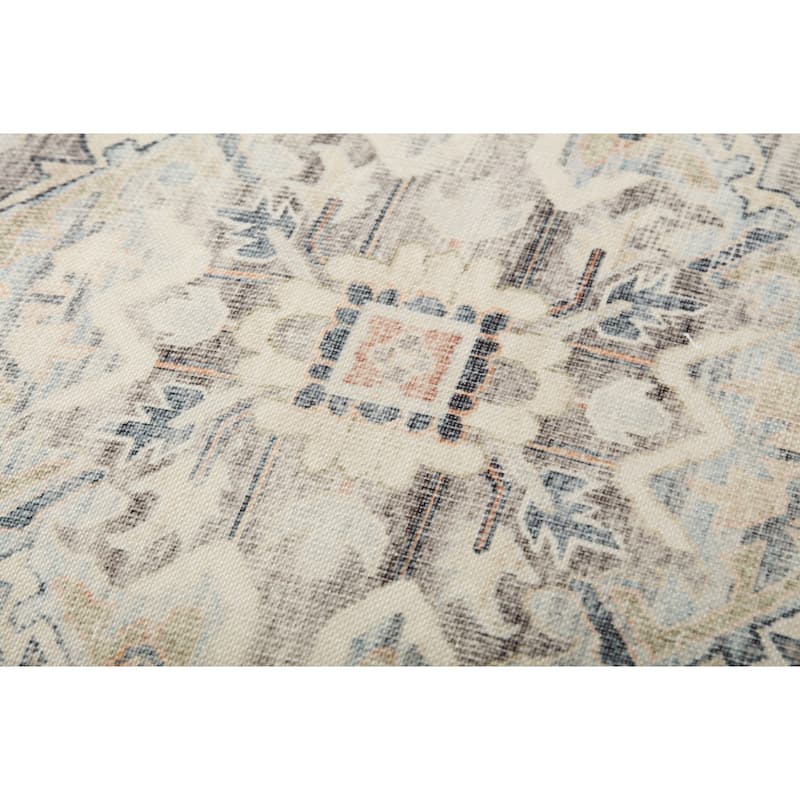 Alexander Home Venetian Vintage Star Persian Pouf