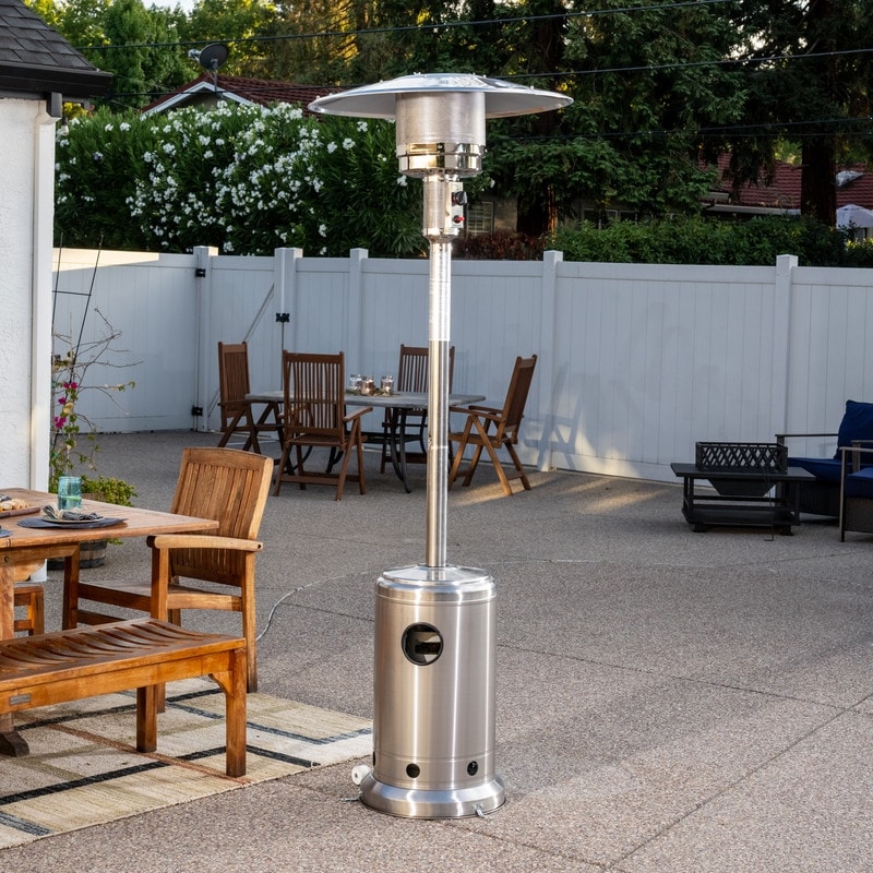 Bay Patio 48k Btu Stainless Steel Patio Heater Hampton Bay 48000