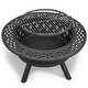 preview thumbnail 5 of 10, 38-inch Outdoor Fire Pit Table with Cooking Grates