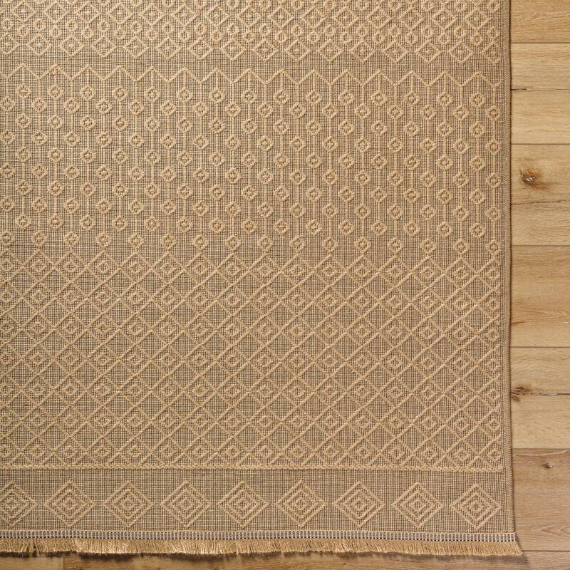 Livabliss Transitional Mystery Medallion Washable Area Rug