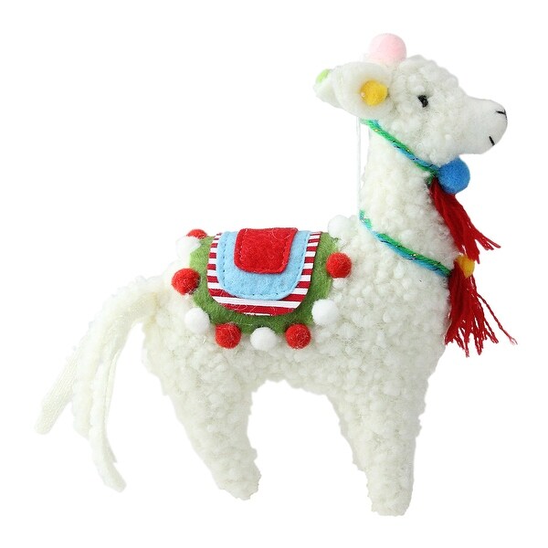 christmas llama plush