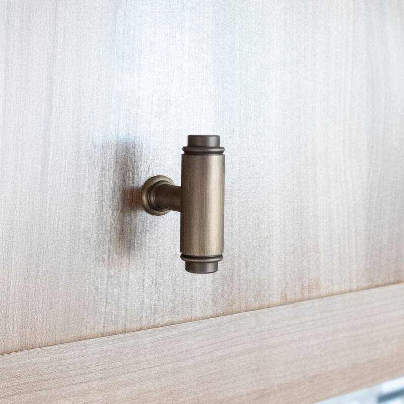 RK International Cylinder 1-5/8 Inch Bar Cabinet Knob