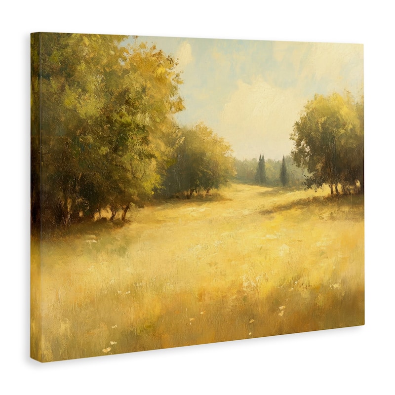Stupell Calming Countryside Nature Canvas Wall Art Design By Petal Prints Design