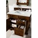 preview thumbnail 23 of 33, James Martin Vanities Brookfield 36" Single Vanity, Country Oak