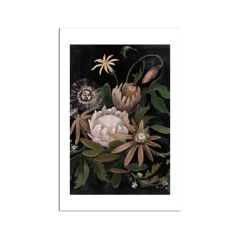 Flower Show II (Neutral) Fine Art by Julia Purinton - Multi