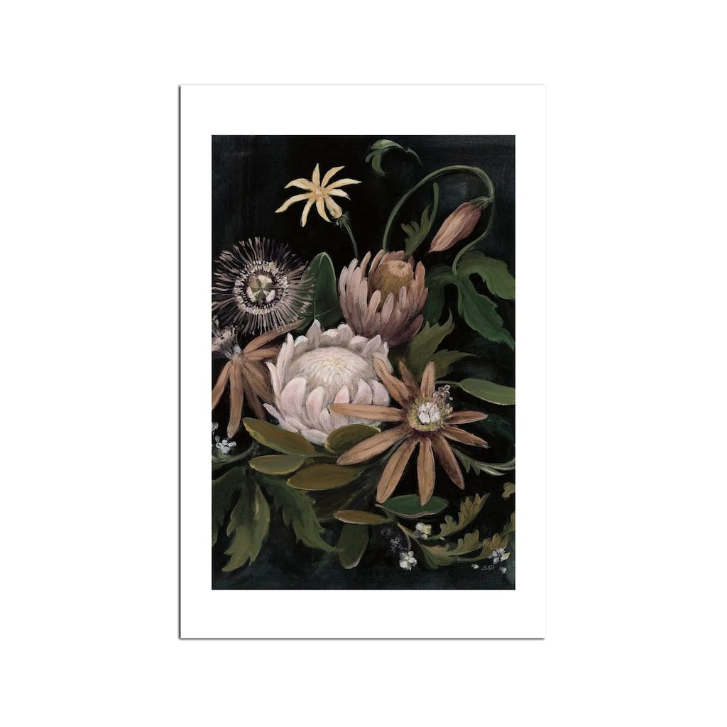 Flower Show II (Neutral) Fine Art by Julia Purinton - Multi