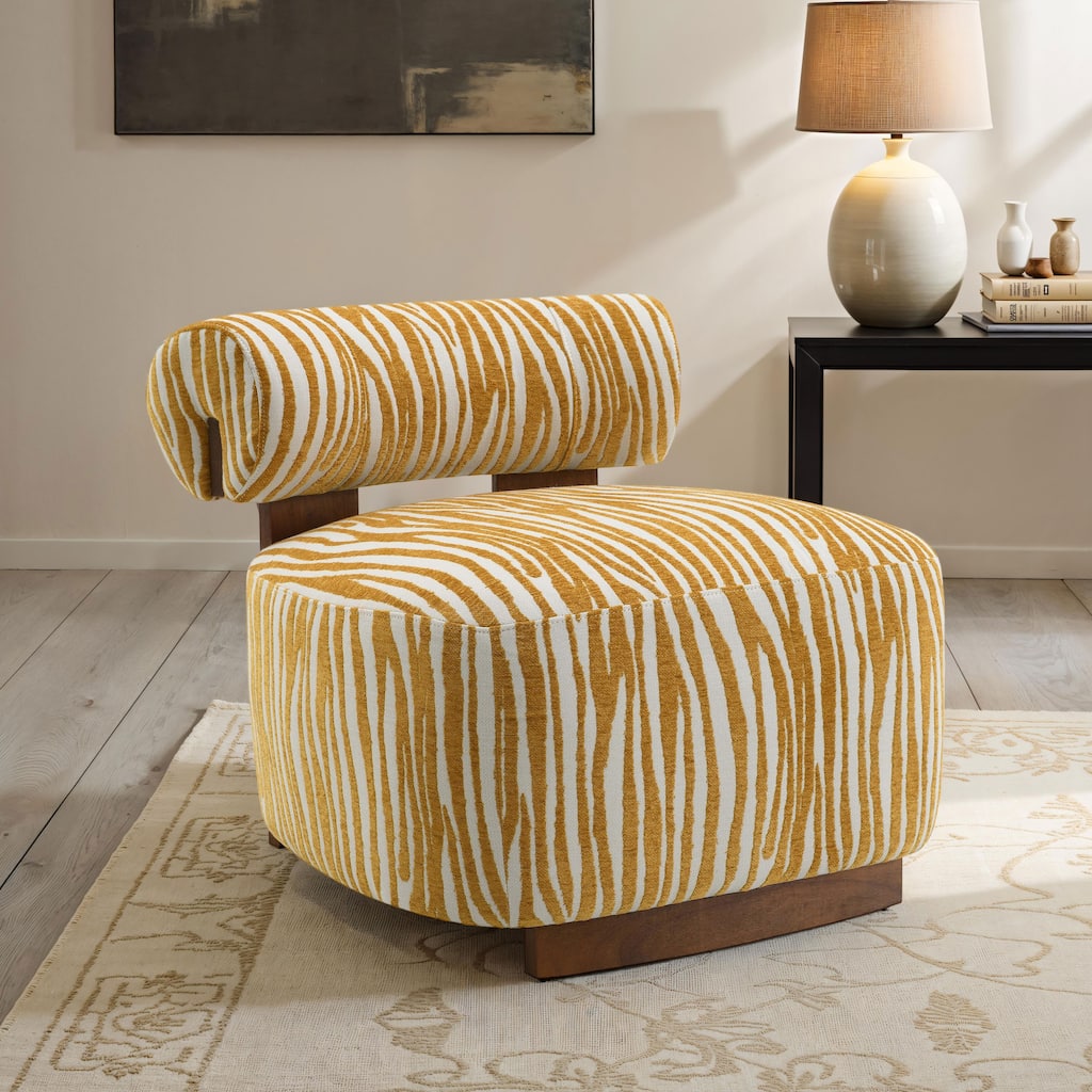 Furniture of America Orynt Modern 30-inch Fabric Accent Chair