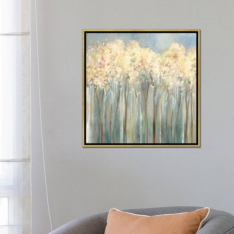 iCanvas "Bright Light City" by Allison Pearce Framed Canvas Print