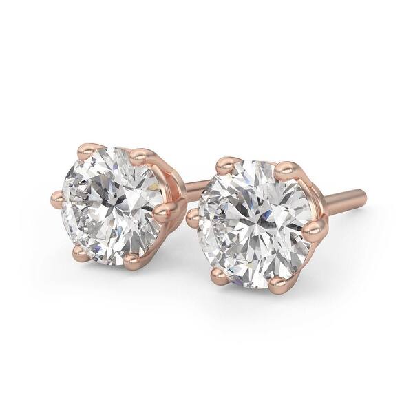 Black Diamond-Unique 1/2ct Single Solitaire Stud Earring Solid Gold 9ct 6 Claw Black Diamond-Unique 1/2ct Single Solitaire Stud Earring Solid Gold 9ct 6 Claw
