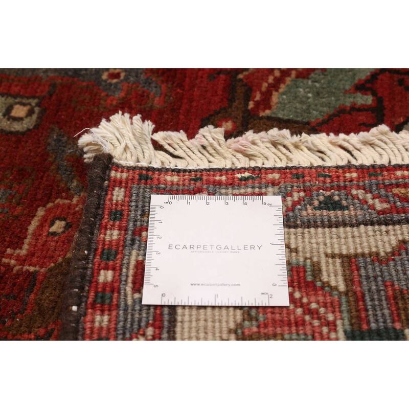 ECARPETGALLERY Hand-knotted Sarabi Red Wool Rug - 7'5 x 11'1