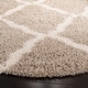 preview thumbnail 105 of 162, SAFAVIEH Dallas Shag Giusy Trellis 1.5-inch Thick Rug