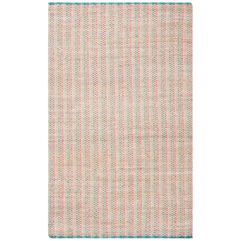 SAFAVIEH Handmade Cape Cod Lyse Coastal Jute Rug