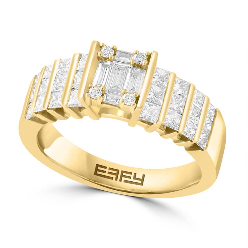 Effy Women's 14K Yellow Gold Diamond Ring