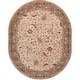 preview thumbnail 23 of 60, Toby Hand Tufted Traditional Area Rug 8' x 10' Oval - Beige - Runner/Oval