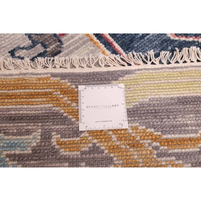 ECARPETGALLERY Hand-knotted Shalimar Grey Wool Rug - 9'1 x 12'1