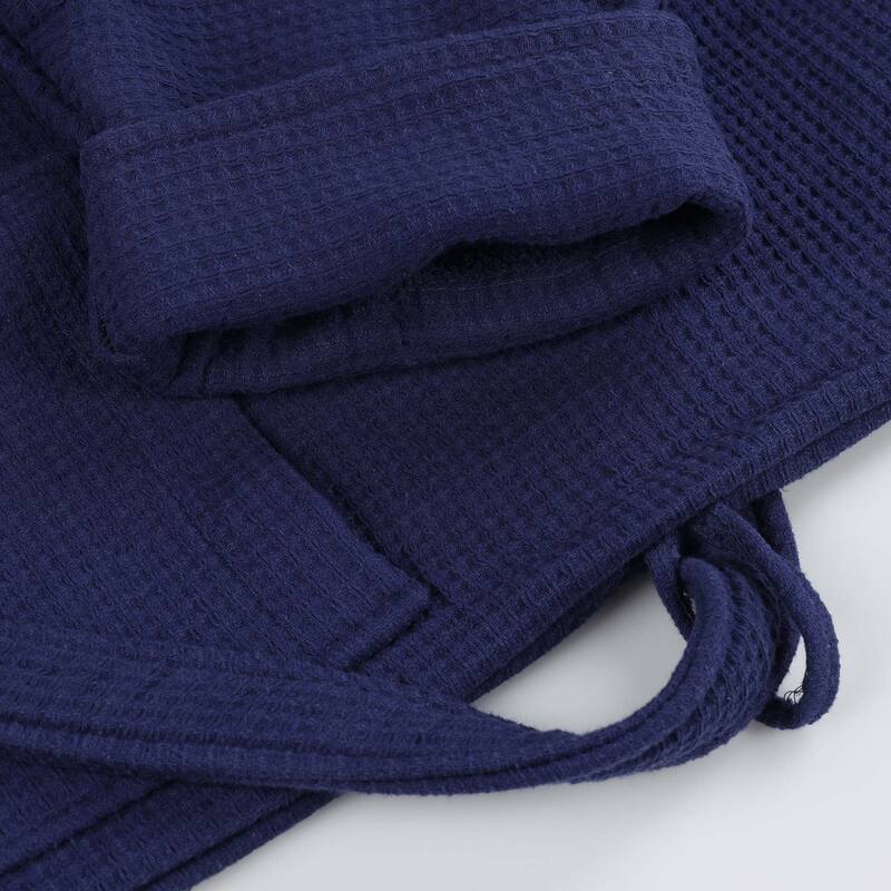 Superior Waffle Weave Cotton Soft Oversized Unisex Adult Bath Robe