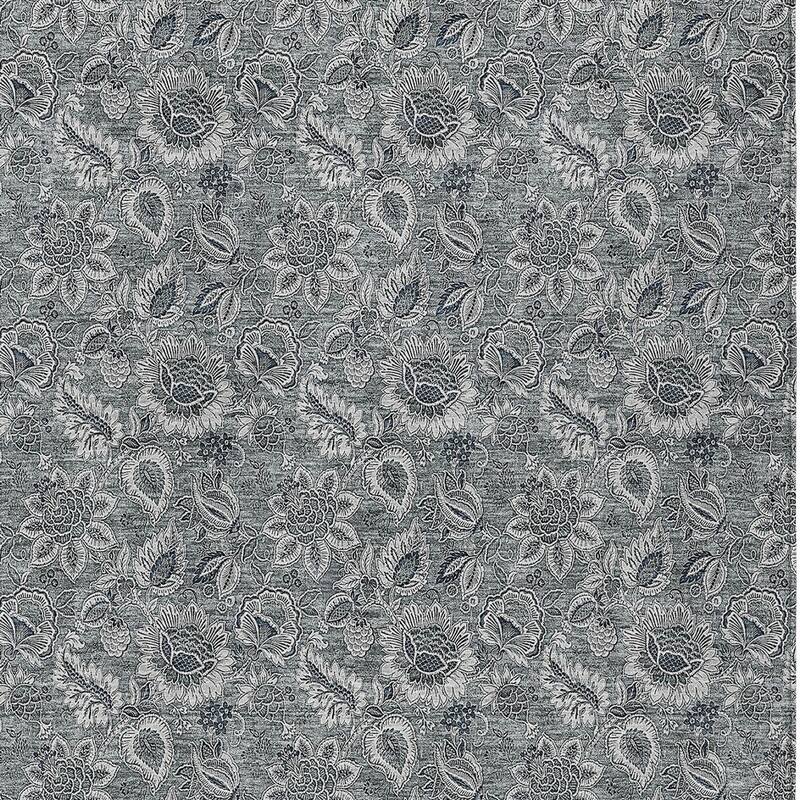 HomeRoots Floral Transitional Rectangle Outdoor Rug
