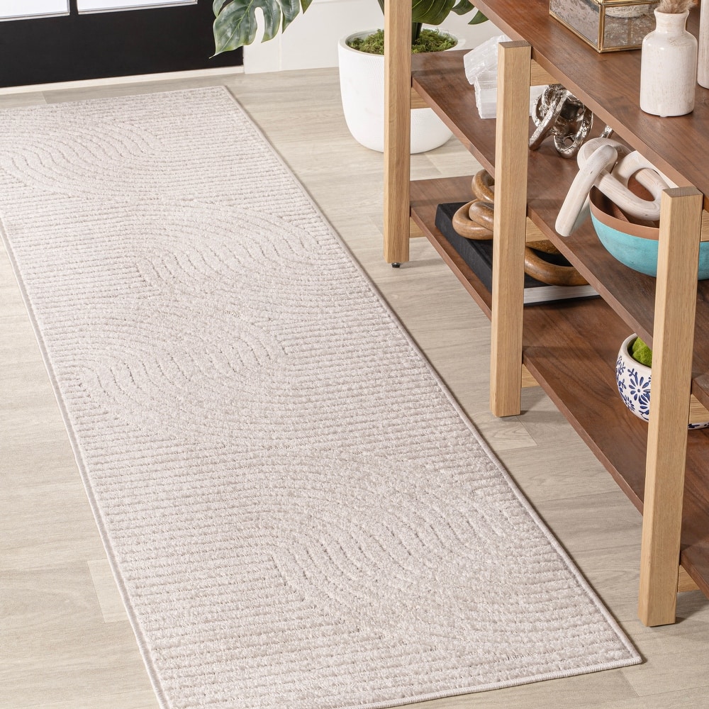 JONATHAN Y Odense Minimalist Curve Geometric Area Rug