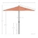 preview thumbnail 120 of 143, North Bend 9-foot Round Auto-tilt, Bronze Finish, Sunbrella Patio Umbrella by Havenside Home