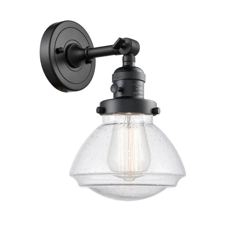Innovations Lighting Olean 8" Tall Bathroom Sconce