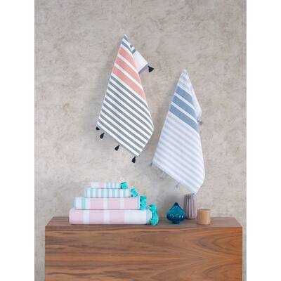 Brooks Brothers Turkish Pesthemal 2 pcs Bath Sheets