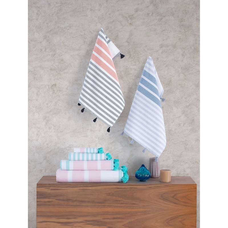 Brooks Brothers Turkish Pesthemal 6 pcs Towel Set